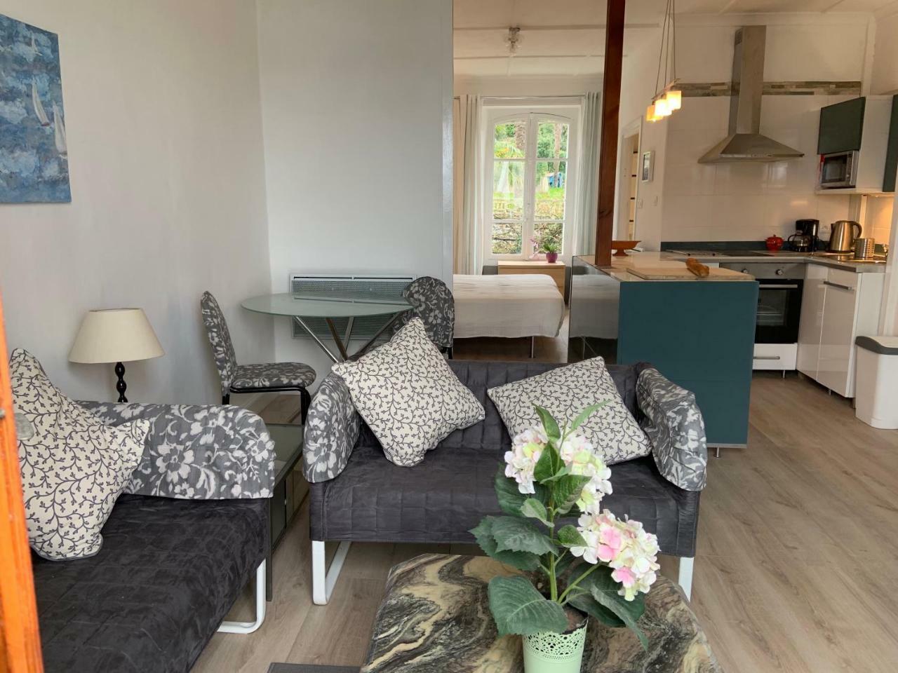 St Guenole' Studio Apartment Landévennec Buitenkant foto